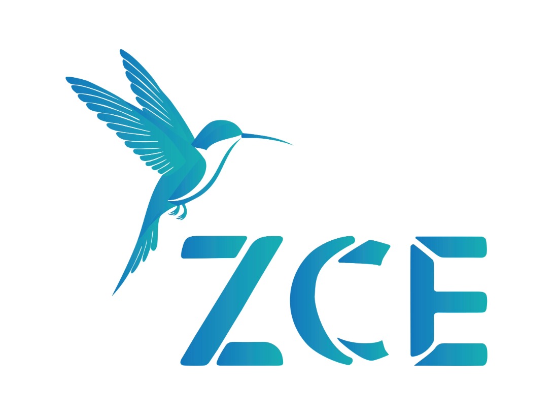 Logo officiel de ZCE, client d’O3il Production.