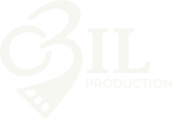 Logo officiel O3il Production en version principale, utilisé pour le site web, les documents institutionnels, les génériques vidéo, cartes de visite, affiches et plaquettes.